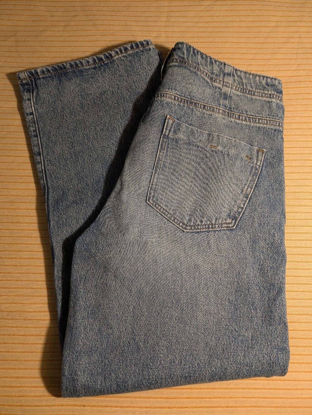 Pilcro Anthropologie High Rise Wide Leg Jeans Women's Size 29 Light Wash